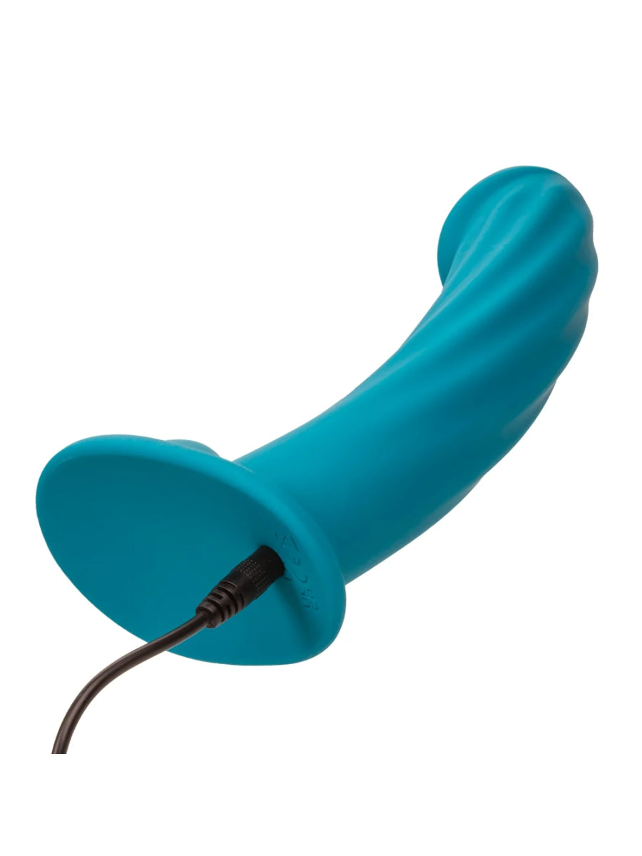 Calexotics G-Ride Long Haul Vibrating Dildo Blue