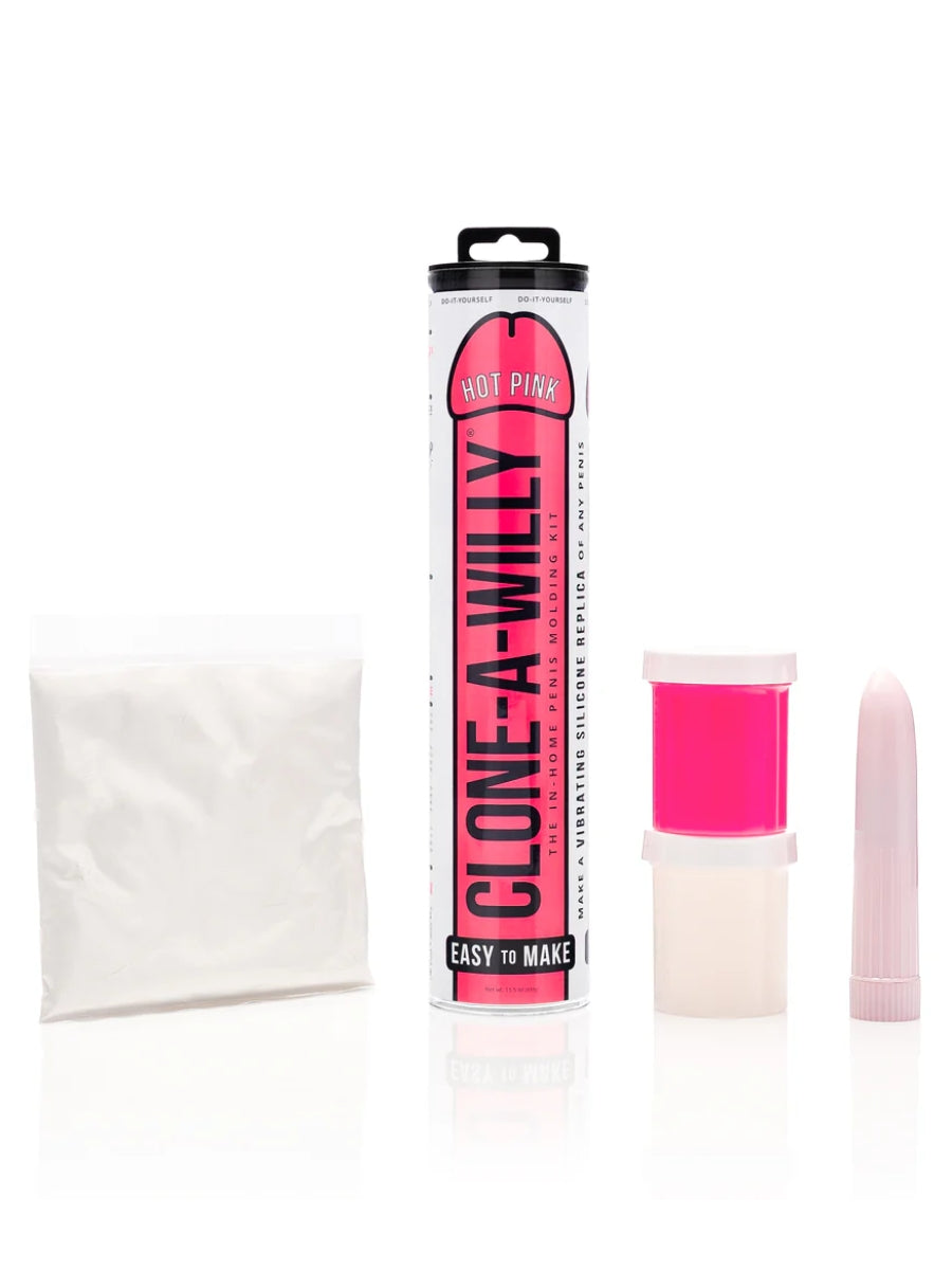 Clone-A-Willy DIY Vibrating Dildo Kit Hot Pink