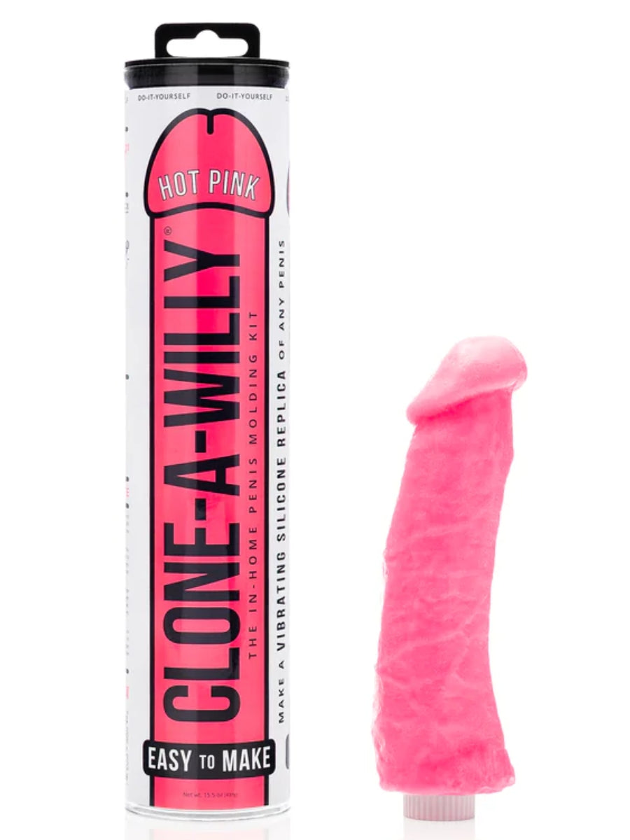 Clone-A-Willy DIY Vibrating Dildo Kit Hot Pink