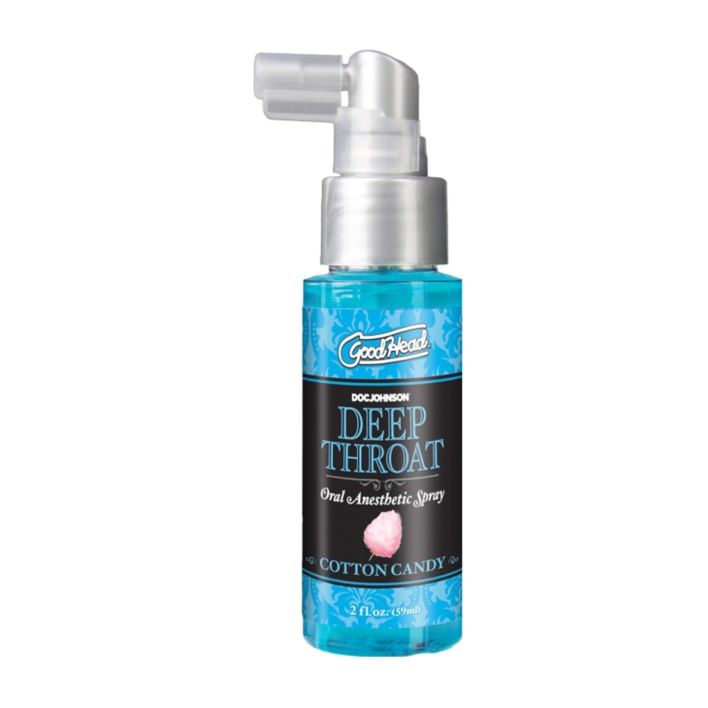Doc Johnson Good Head Deep Throat Spray Cotton Candy 59ml retail packaging