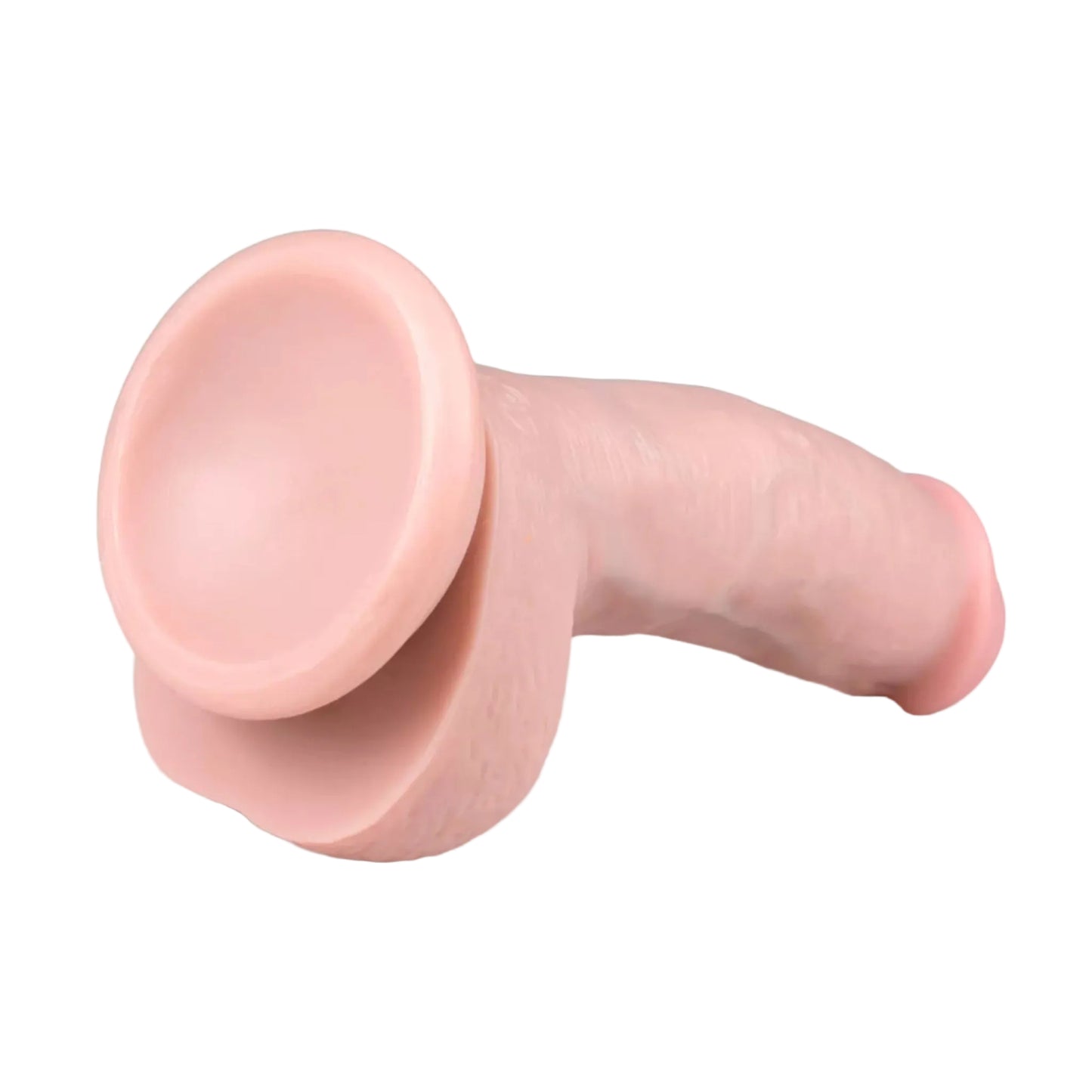 Underside view highlighting suction cup base and realistic texture