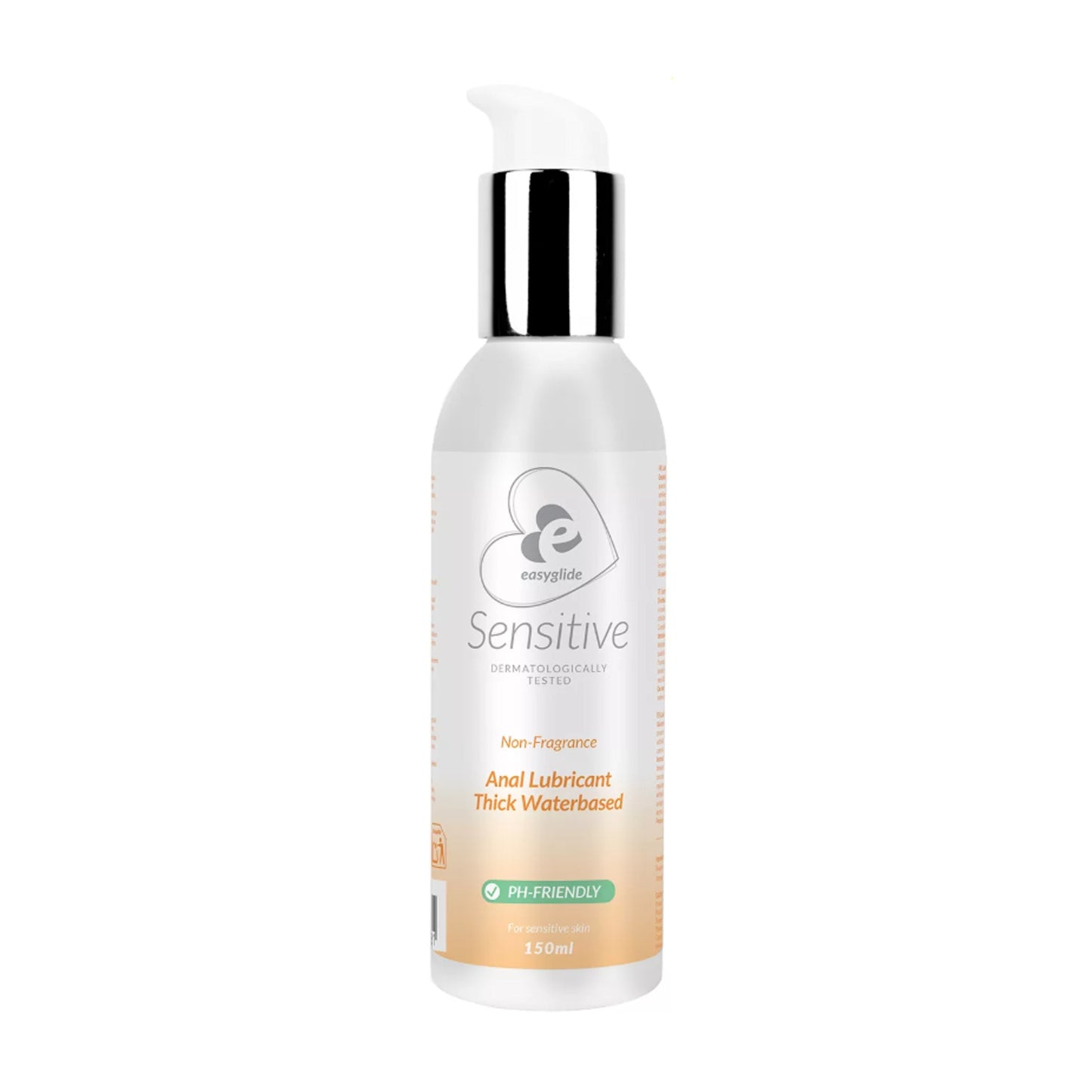 EasyGlide Sensitive Thick Anal Lube 150ml retail packaging