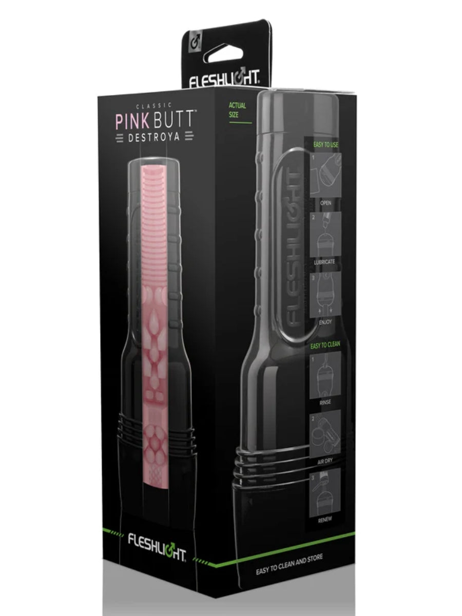 Fleshlight Pink Lady Anus - Destroya Texture 1