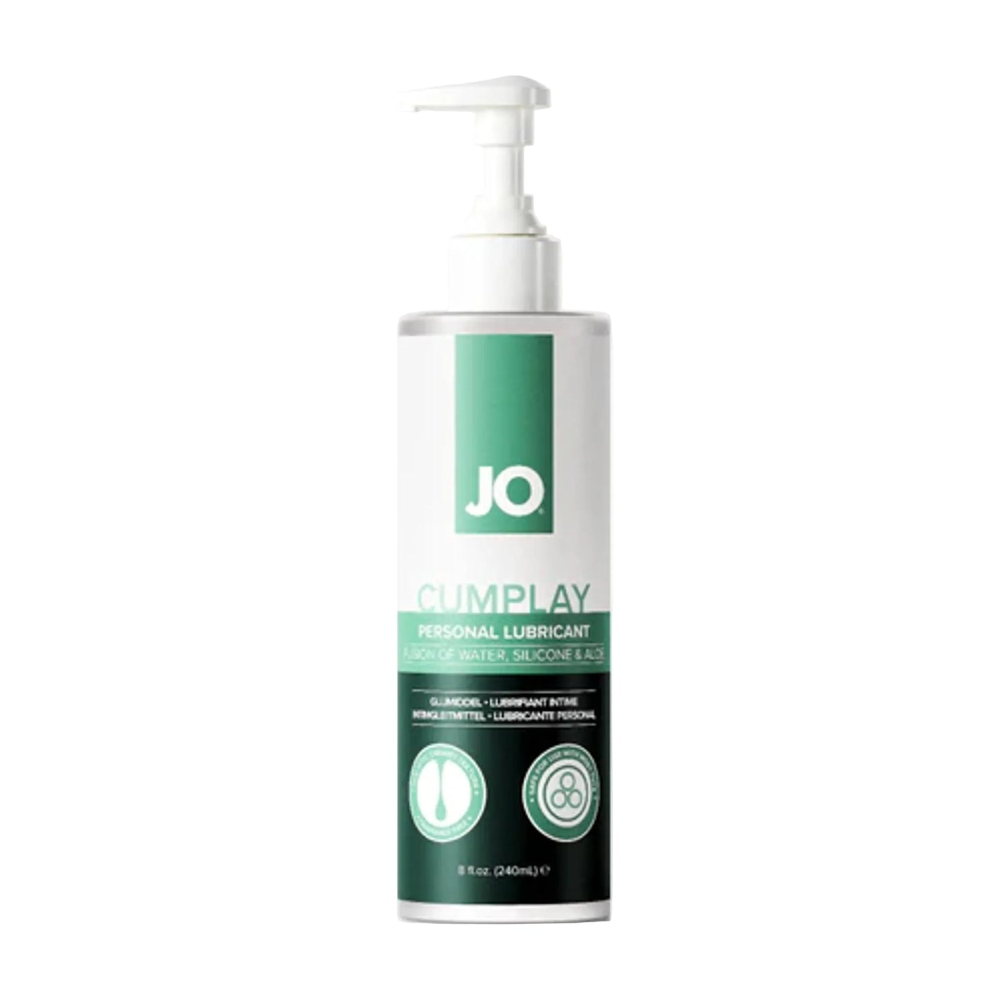 JO Cumplay Hybrid Lubricant 240ml retail packaging