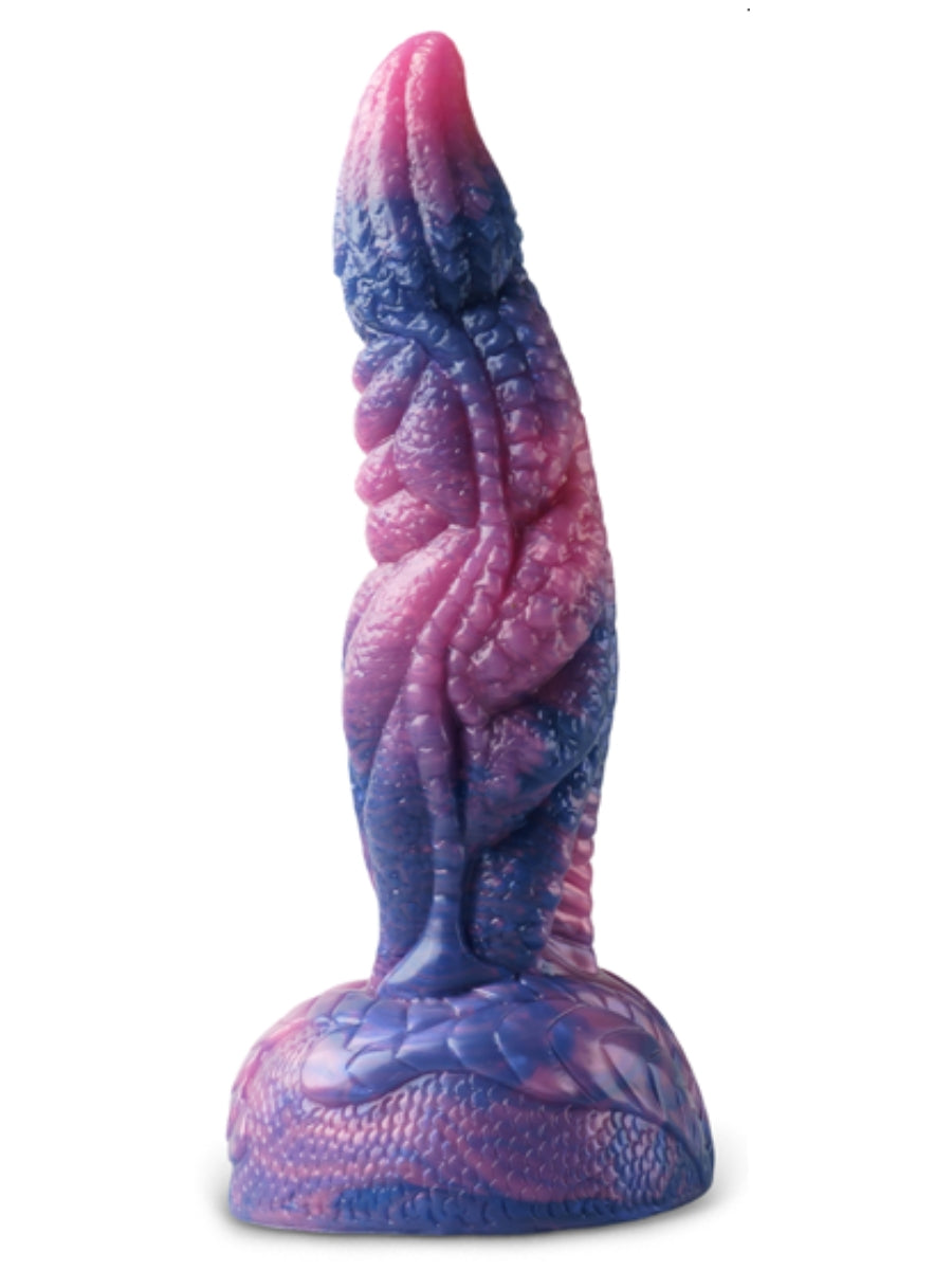 Fantasy alien dildo pink and blue