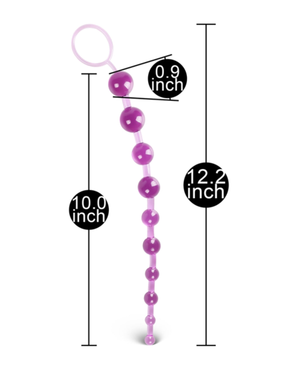 PassionZone Anal Beads Purple