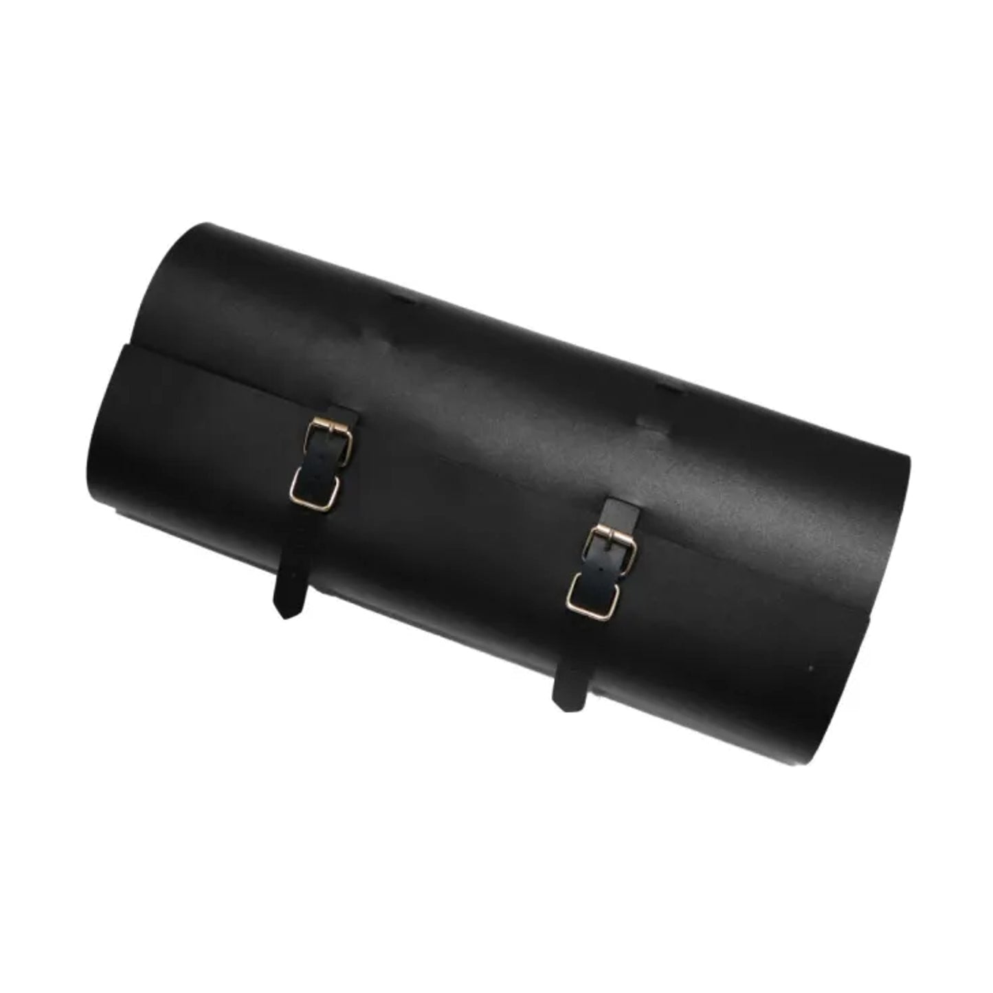 Rolled organiser pouch with buckle closures