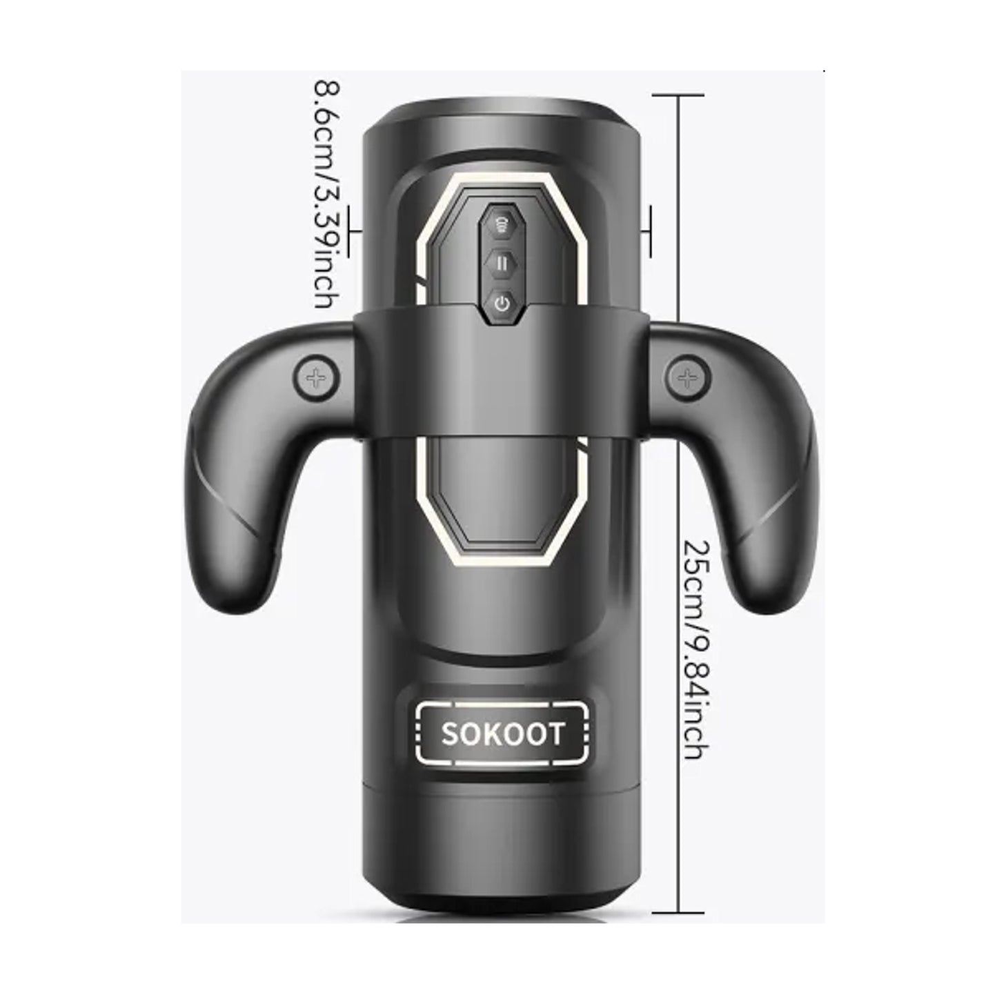 External dimensions product measurement view