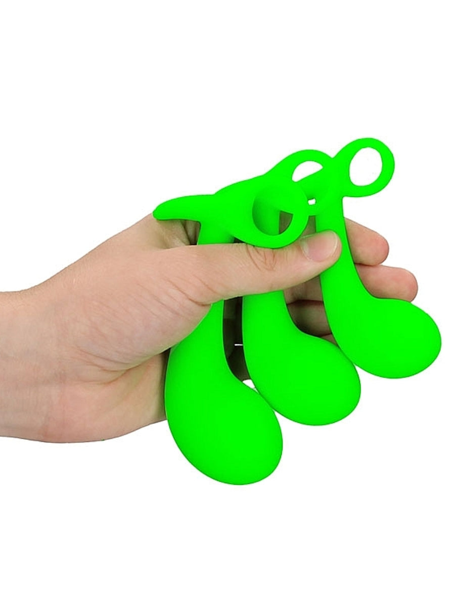 Ouch! Glow In The Dark 3 Piece Prostate Kit