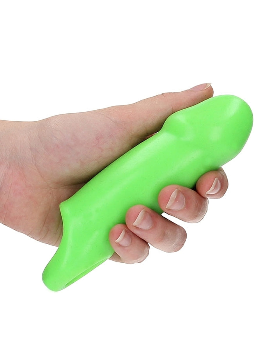 Ouch! Glow In The Dark Smooth Thick Stretchy Penis Sleeve