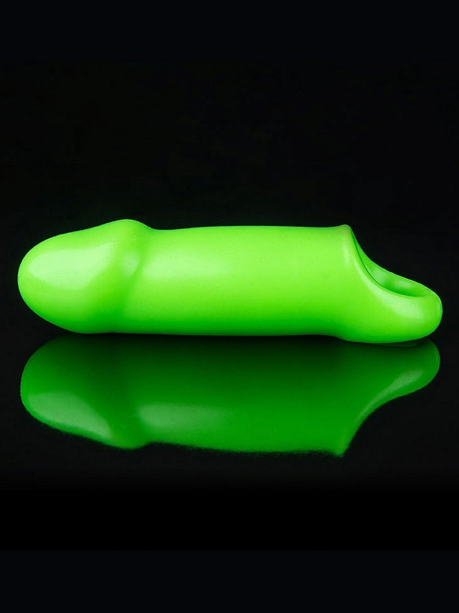 Ouch! Glow In The Dark Smooth Thick Stretchy Penis Sleeve
