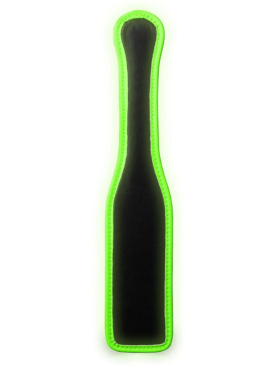 Ouch! Glow In The Dark Bonded Leather Paddle