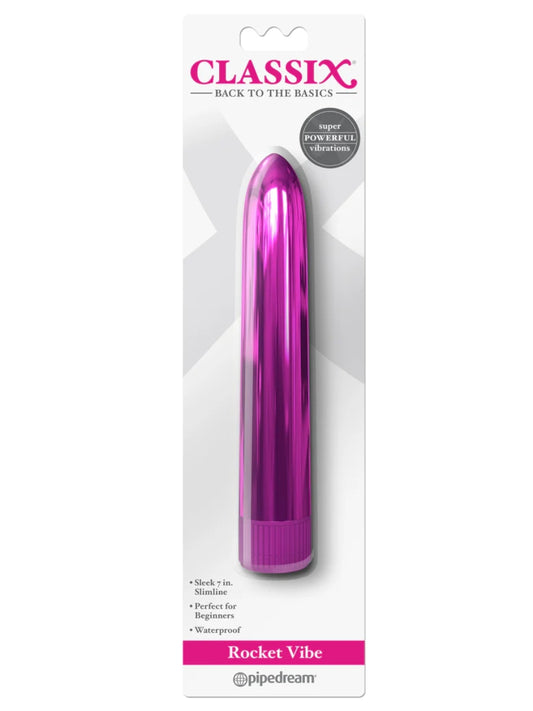 Pipedream Classix Rocket Vibrator Pink