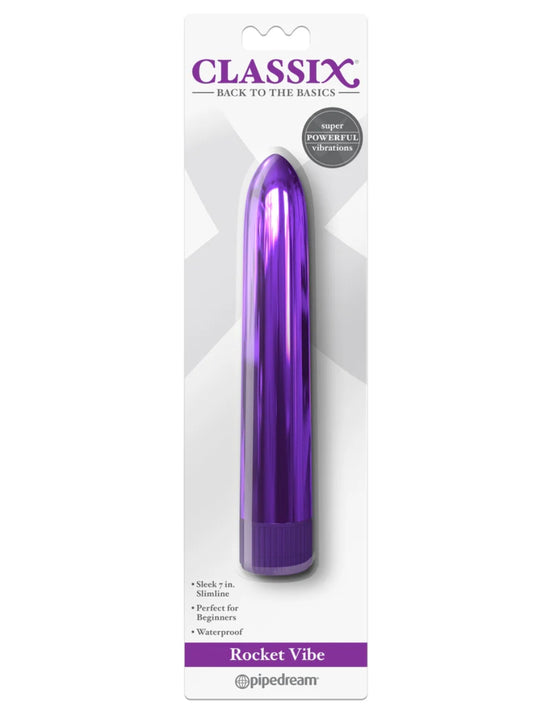 Pipedream Classix Rocket Vibrator Purple