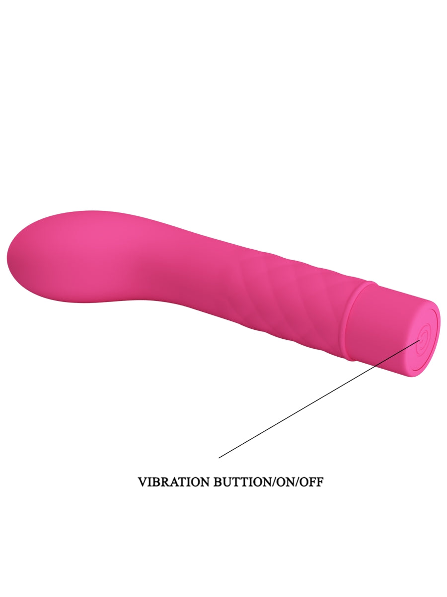 Pretty Love Atlas G-Spot Vibrator Hot Pink