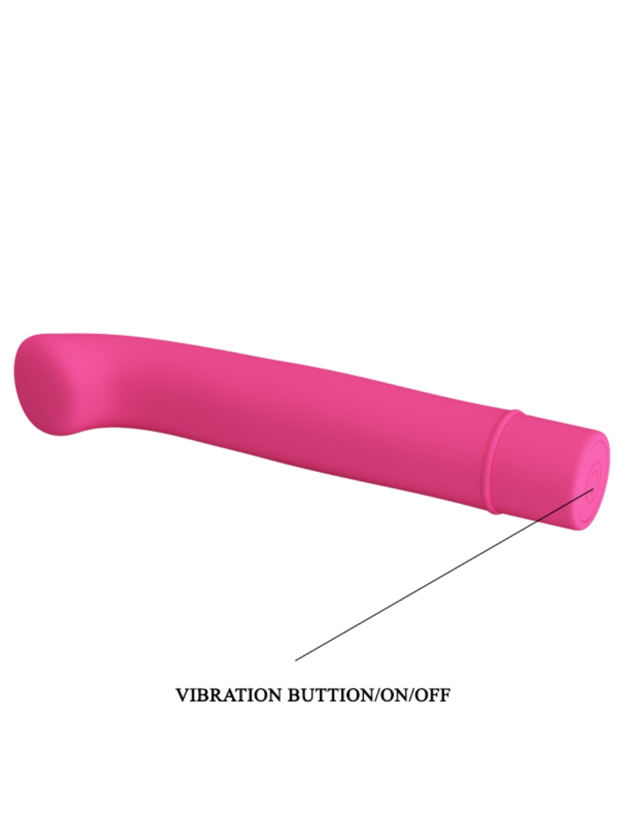 Pretty Love Bogey G-Spot Vibrator Hot Pink