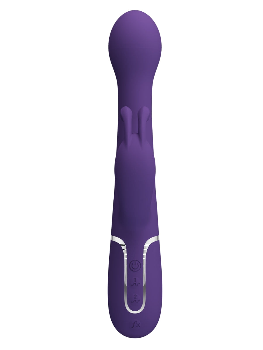 Pretty Love Dejon 3 in 1 Rabbit Vibrator Purple