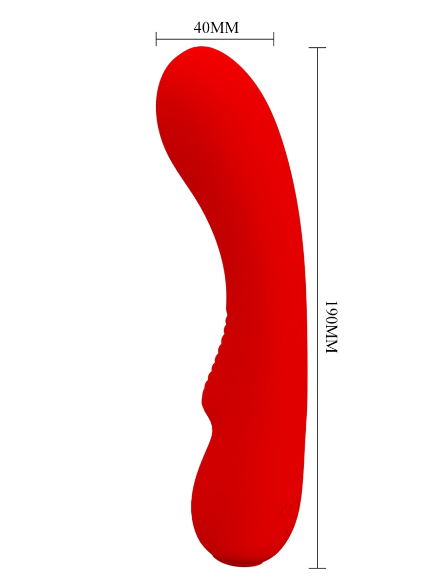 Pretty Love Matt Vibrator Red