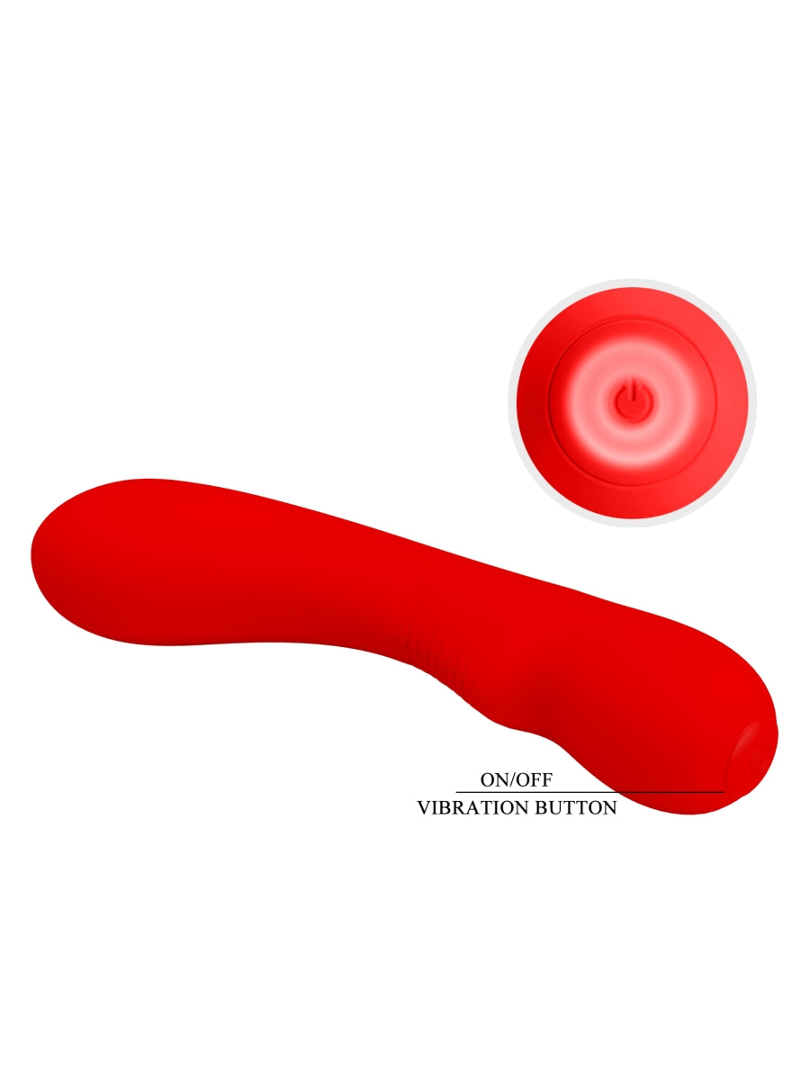 Pretty Love Matt Vibrator Red