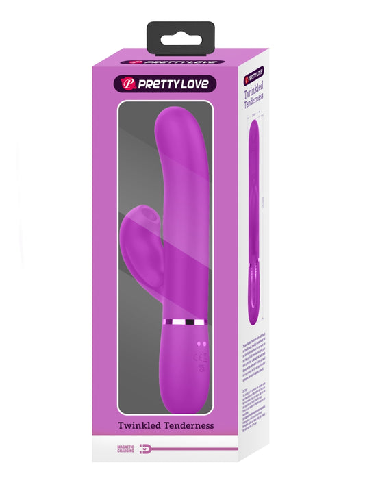 Pretty Love Perdita 3 In 1 Rabbit Vibrator Magenta