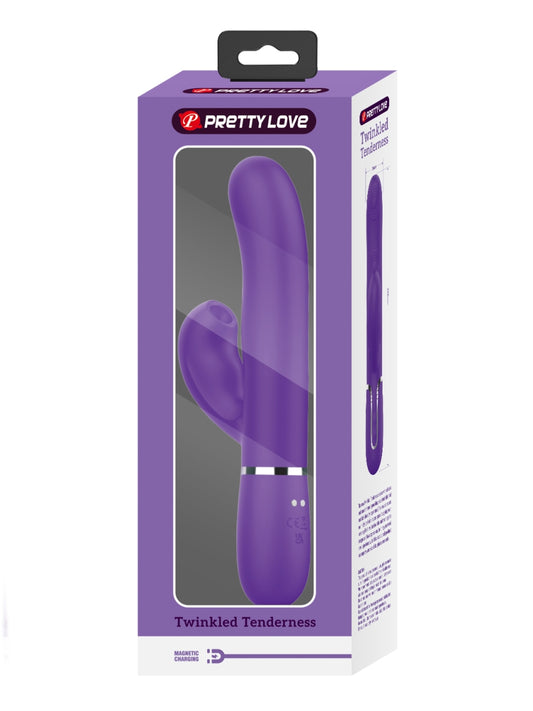 Pretty Love Perdita 3 In 1 Rabbit Vibrator Purple