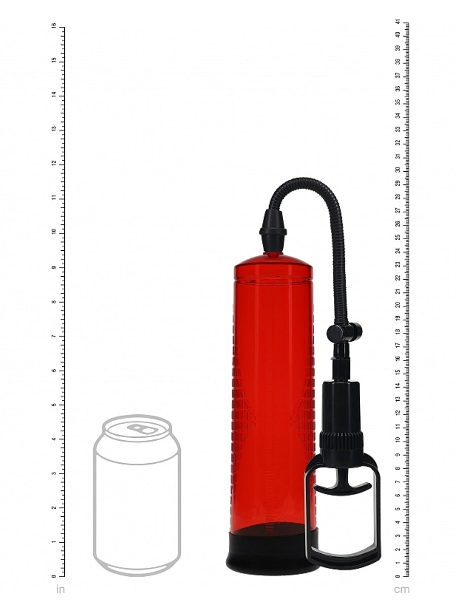 Pumped Basic 2 Penis Pump Red