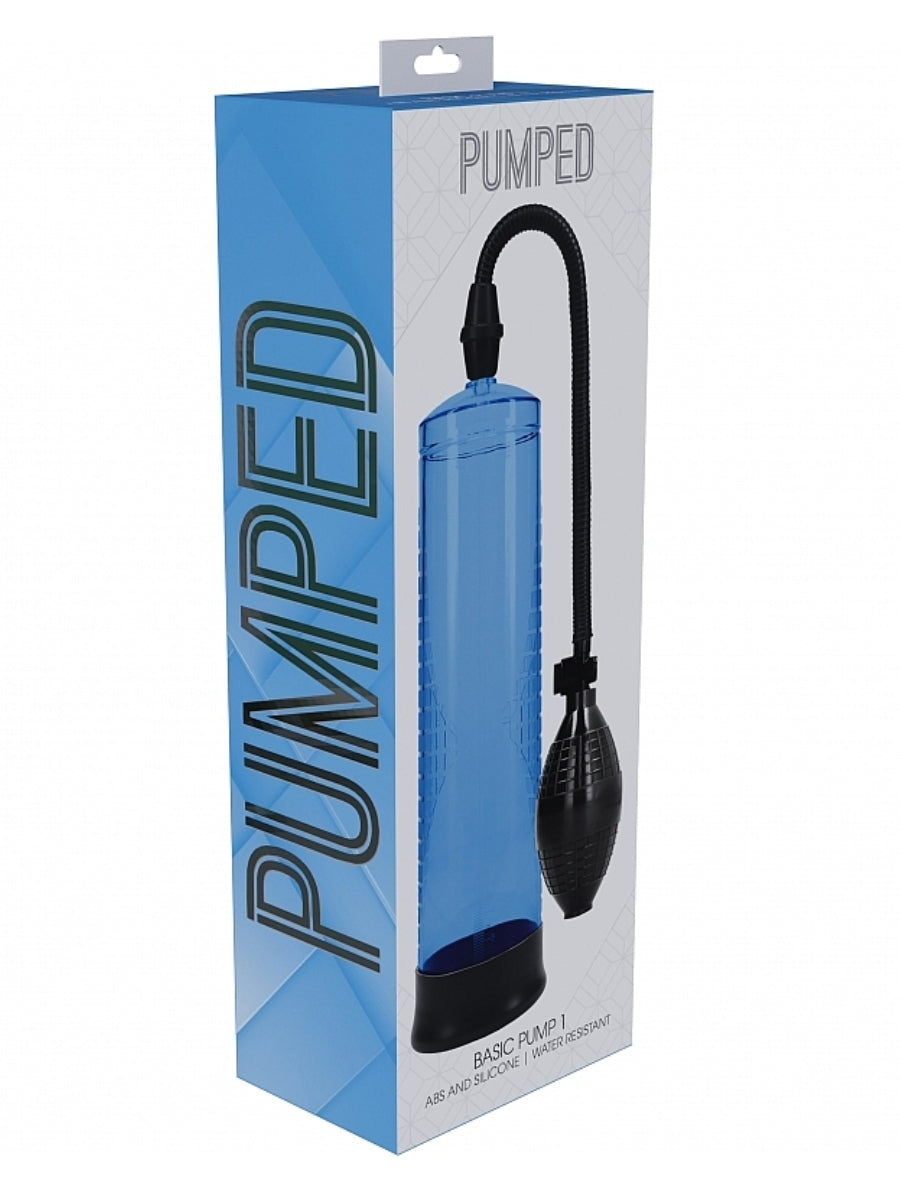 Pumped Basic 1 Penis Pump Blue