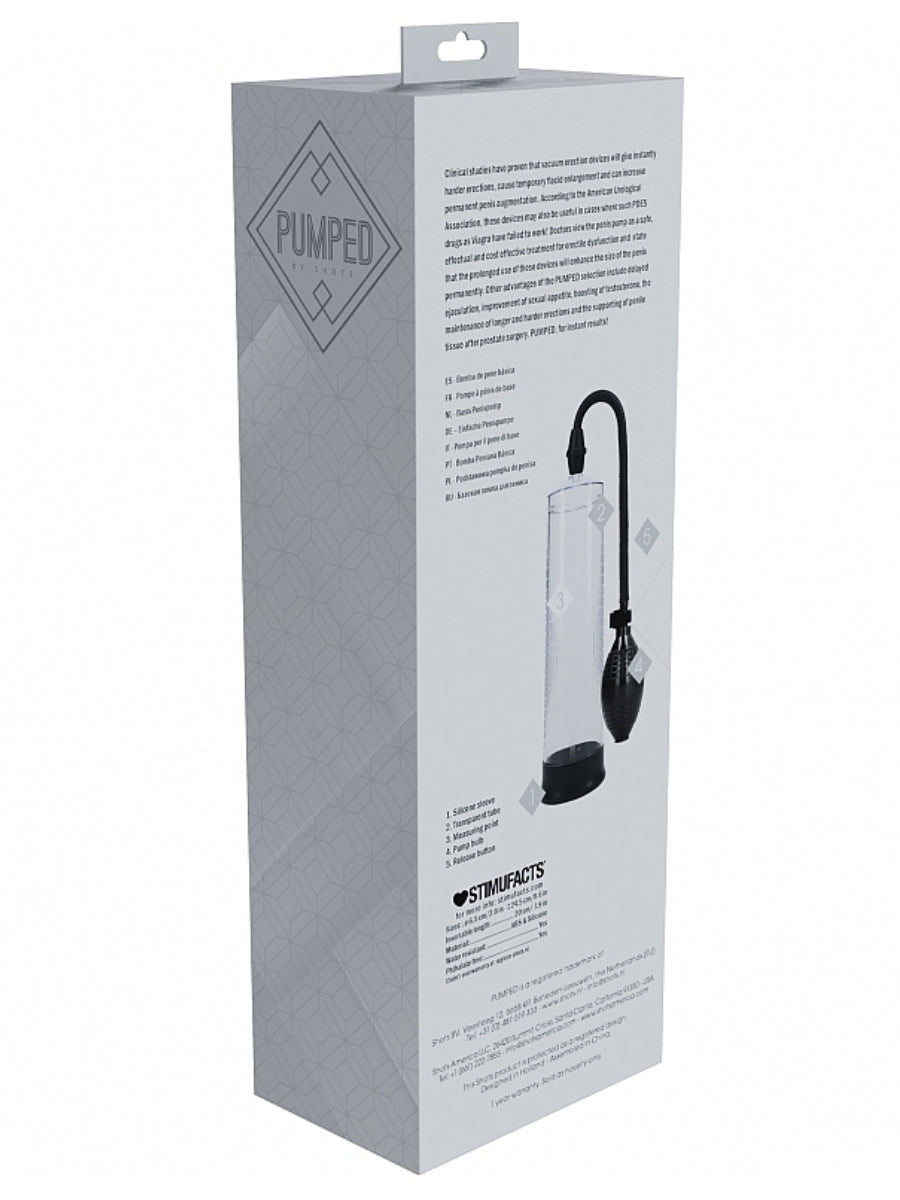 Pumped Basic 1 Penis Pump Clear