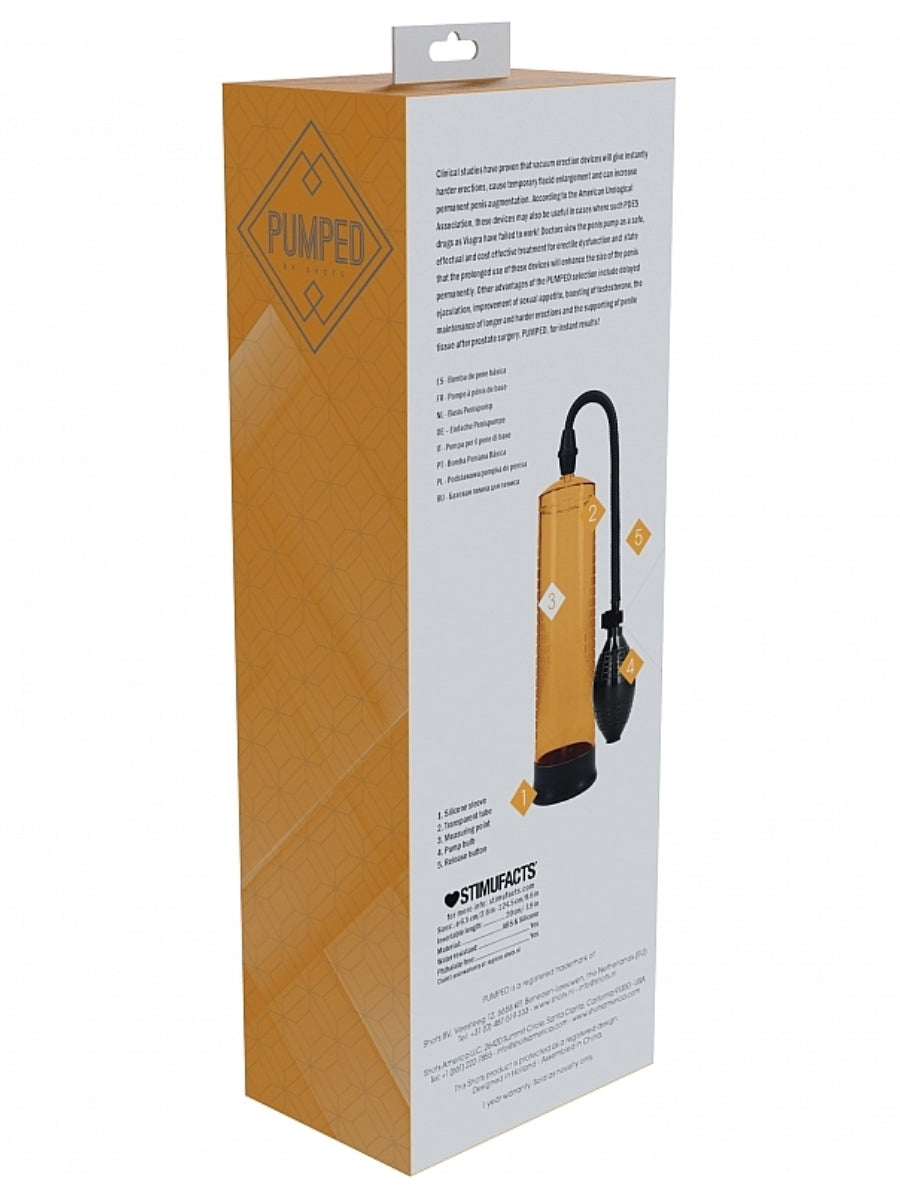 Pumped Basic 1 Penis Pump Orange