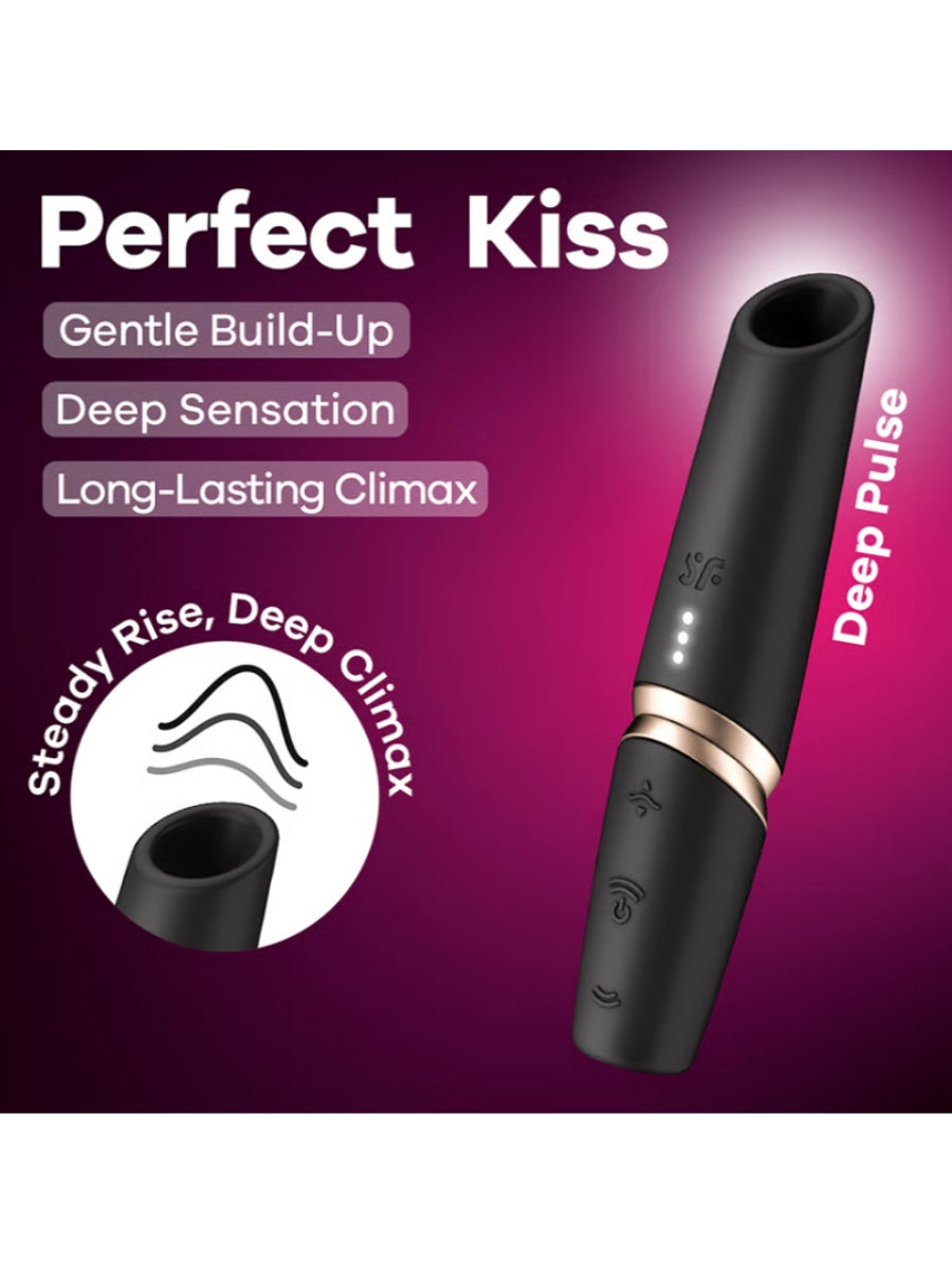 Satisfyer Perfect Kiss Air Pulse Clitoral Stimulator