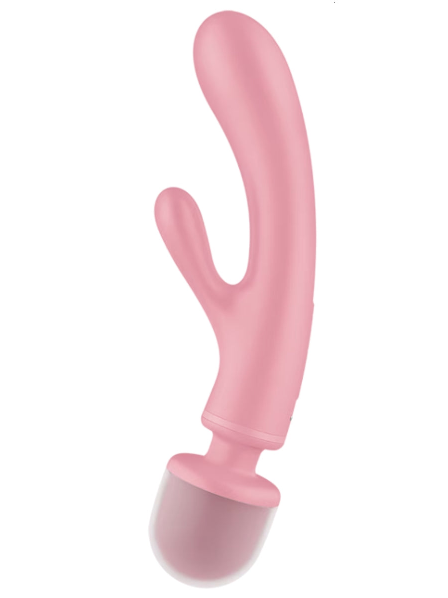 Satisfyer Triple Lover Hybrid Vibrator Pink