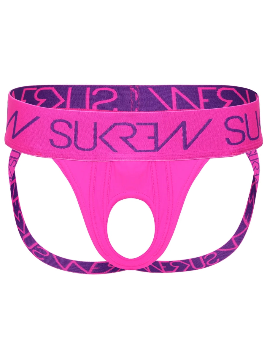 Sukrew U-Style Jockstrap Pink Medium