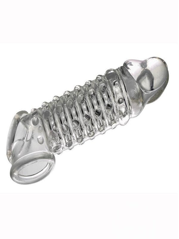 Toppers Open Ended 2" Penis Sleeve Clear 3