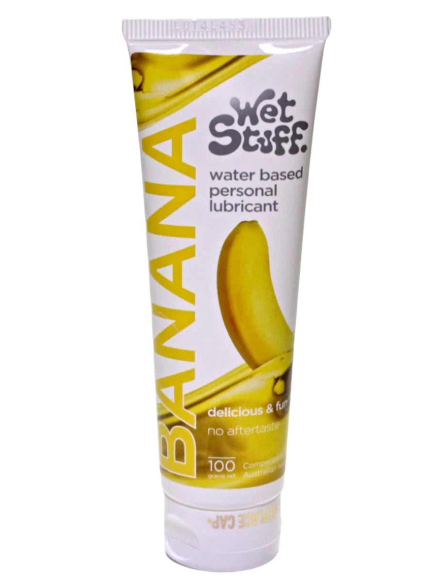 Wet Stuff Banana 100g Water Based Lubricant