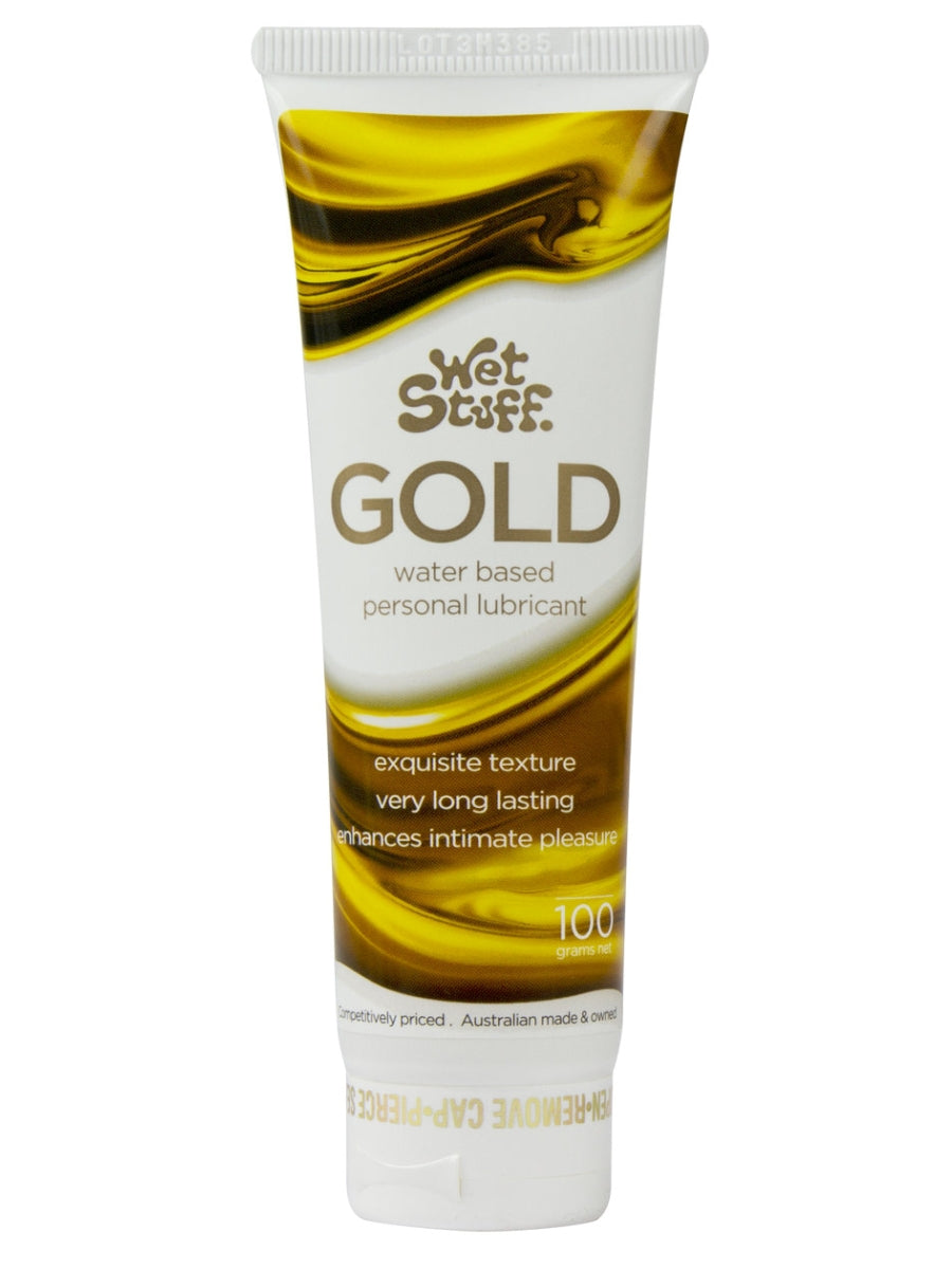 Wet Stuff Gold 100g Water Based Lubricant