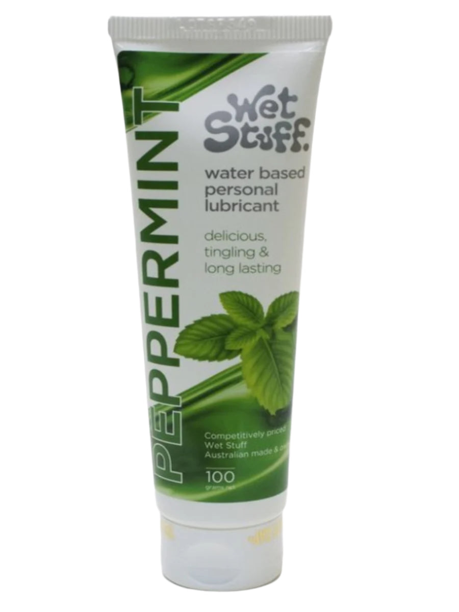 Wet Stuff Peppermint 100g Water Based Lubricant