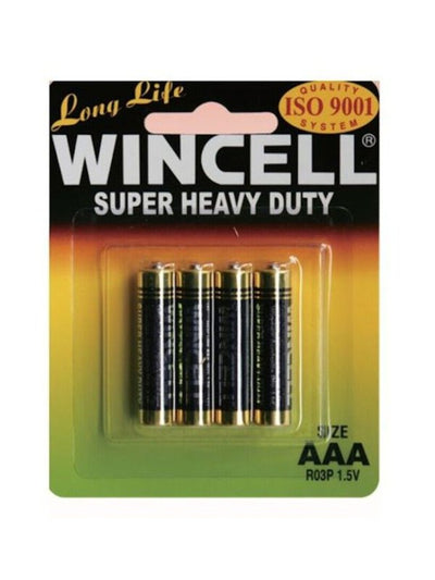 Wincell AAA Battery 4 Pack