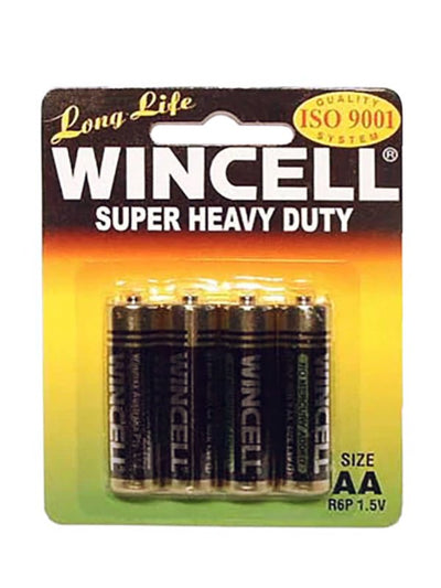 Wincell AA Battery 4 Pack