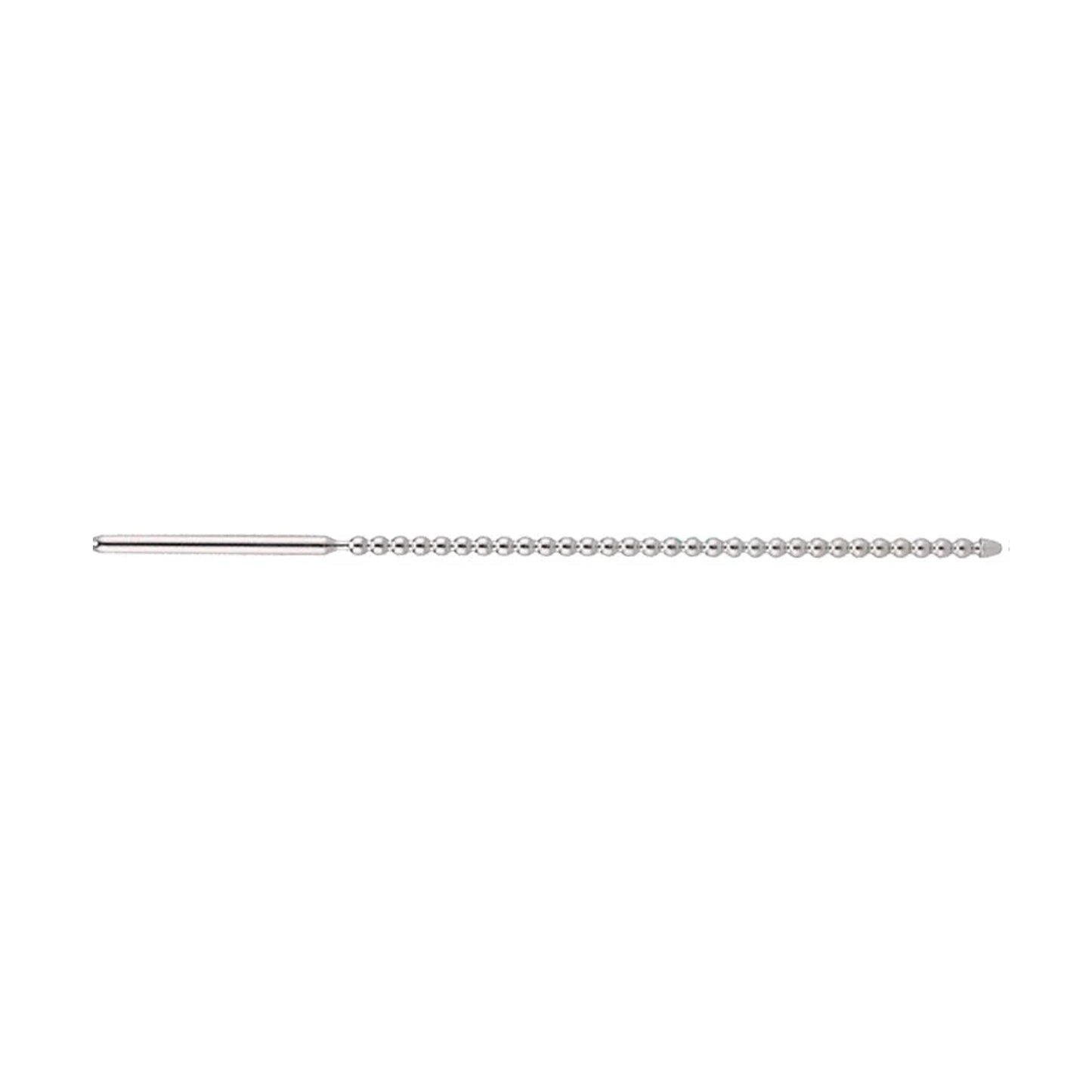 Side profile showing the full length of the stainless steel sound