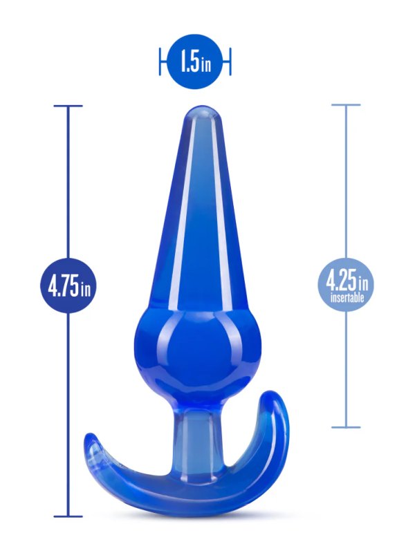 Byours Anal Plug Large Blue - Passionzone Adult Store