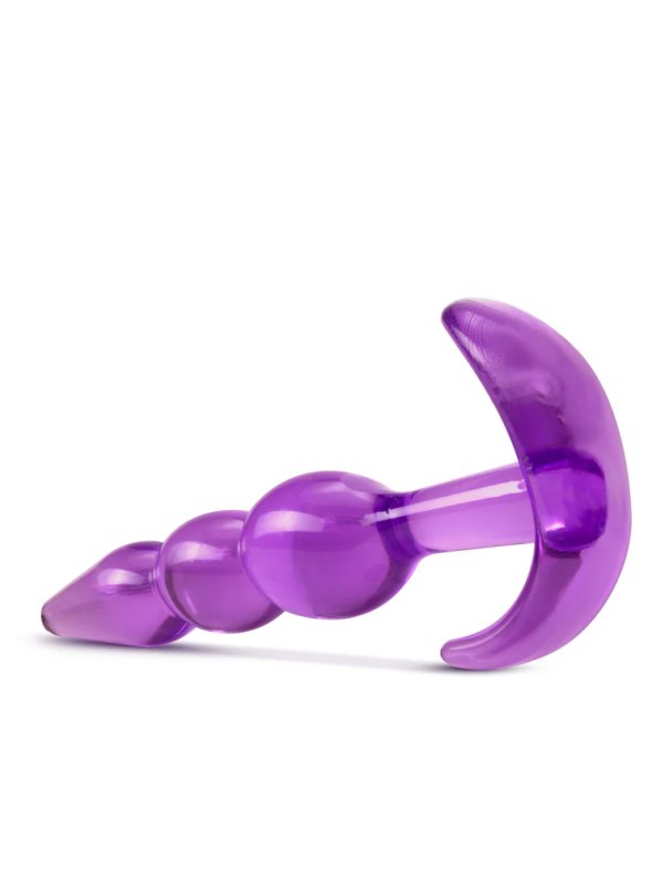 Byours Triple Bead Anchor Anal Plug Purple - Passionzone Adult Store