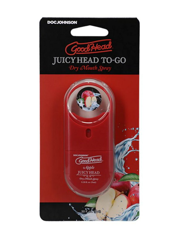 Good Head Juicy Head To Go Dry Mouth Spray Apple - Passionzone Adult Store