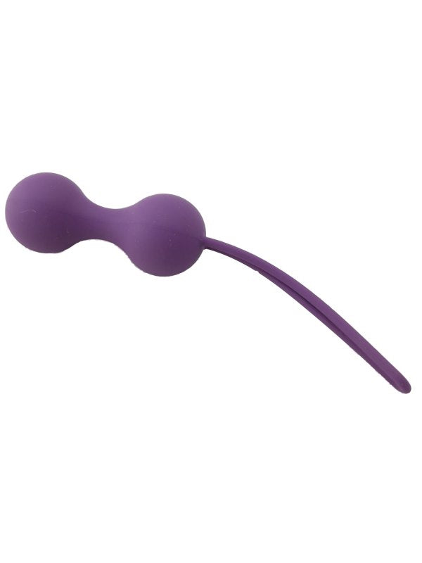 Luxe Outlet Weighted Silicone Kegel Balls Large Purple - Passionzone Adult Store