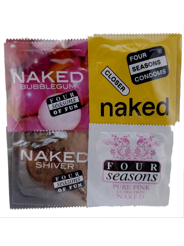 Naked Condom Variety 8 Pack - Passionzone Adult Store