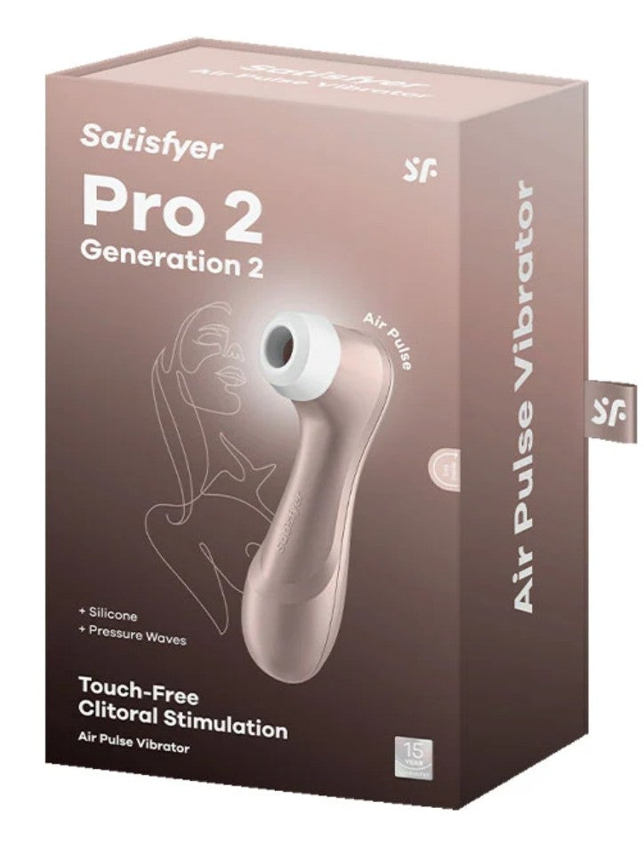 Satisfyer Pro 2 Gen 2 Gold Air Pulse Vibrator