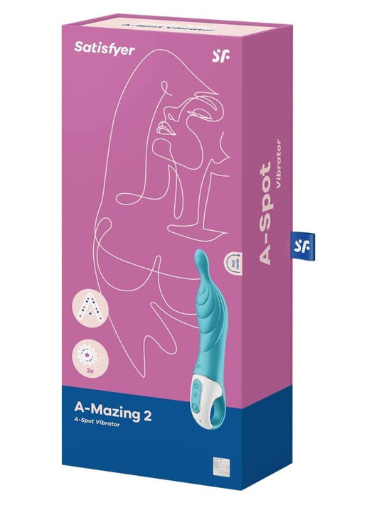 Satisfyer A-Mazing 2 Turquoise - Passionzone Adult Store