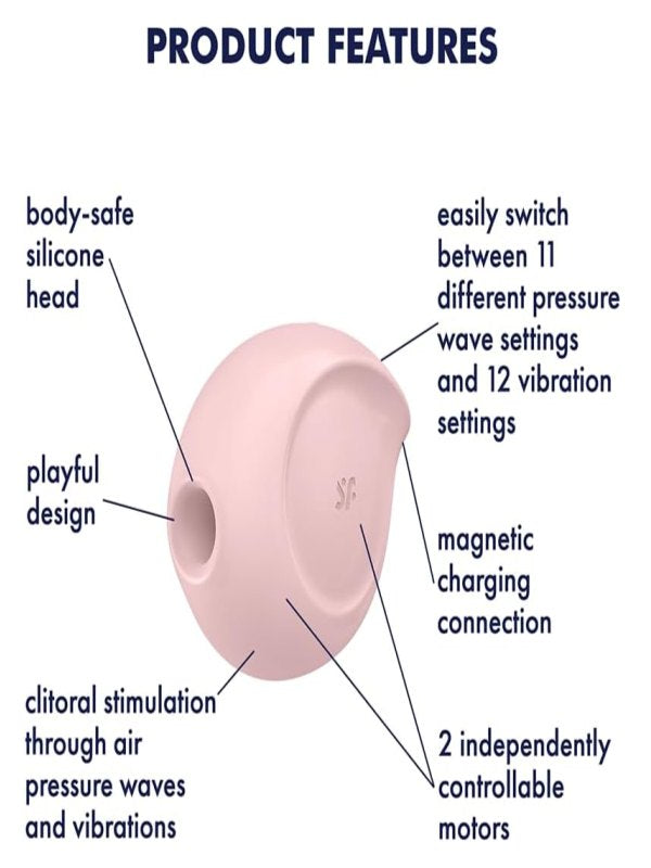 Satisfyer Sugar Rush Pink - Passionzone Adult Store