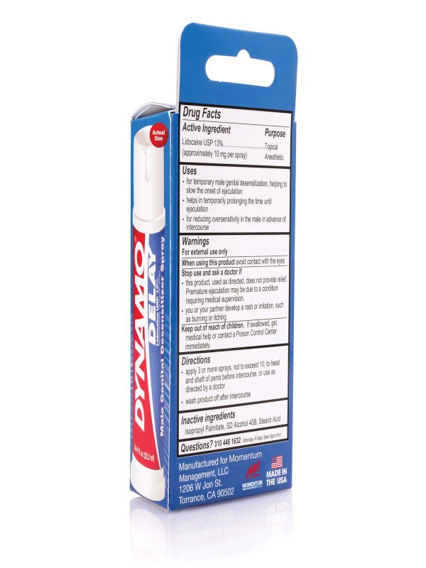 ScreamingO Dynamo Male Delay Spray - Passionzone Adult Store