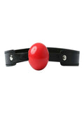 Sex & Mischief Solid Red Ball Gag - Passionzone Adult Store