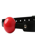 Sex & Mischief Solid Red Ball Gag - Passionzone Adult Store